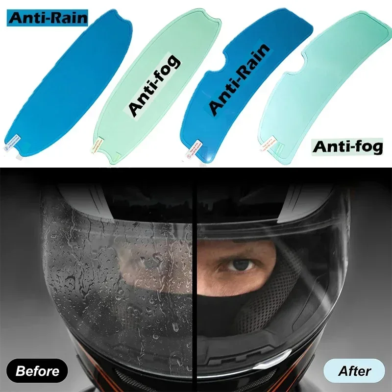 Motorcycle Helmets - 1/4PCS Motorcycle Helmet Clear Patch Film