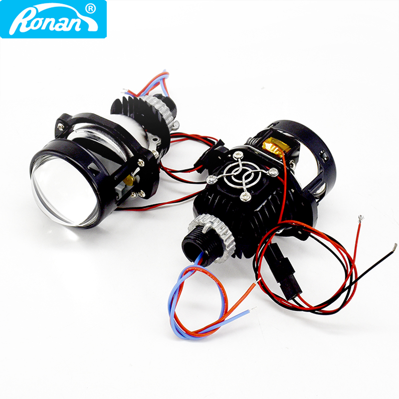 RONAN 2.0inch Mini Bi-Led Proj - Universal Motorcycle Led Headlight Projector review and price