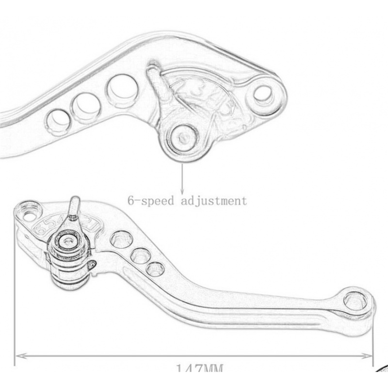 For Yamaha Tracer 9/Tracer 9 G - Cnc Aluminum Adjustable Brake Clutch Levers review and price