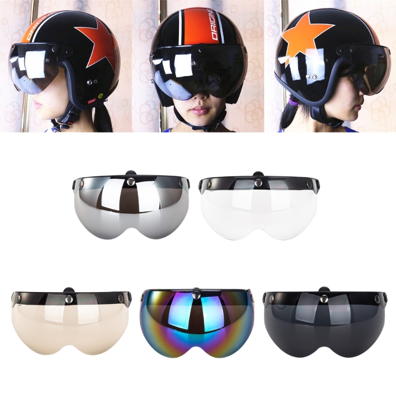 Bubble Helmet Visors for Unive - Vintage Open Face Retro Helmet review and price