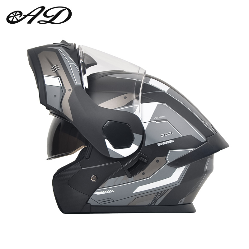 Dot Certified Ad Factory Open  - Full Face Motorcycle Helmet With Bluetooth review and price