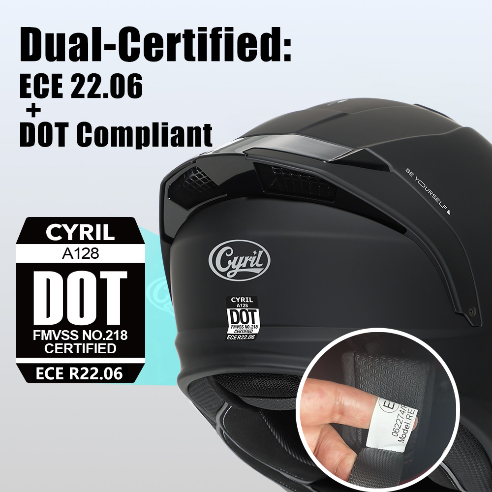 CYRIL Modular Helmet Motorcycl - Modular Flip Up Motorcycle Helmet Dot Approved review and price