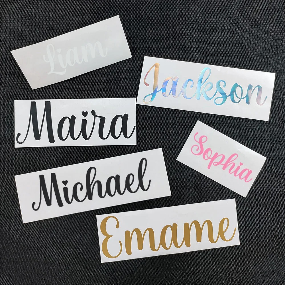 1PC Custom Name Stickers Handw - Motorcycle Helmets review and price
