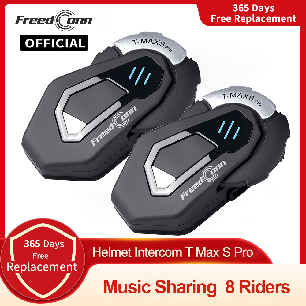 FreedConn T Max S Pro Motorcyc - Universal Motorcycle Helmet Intercom Headset review and price