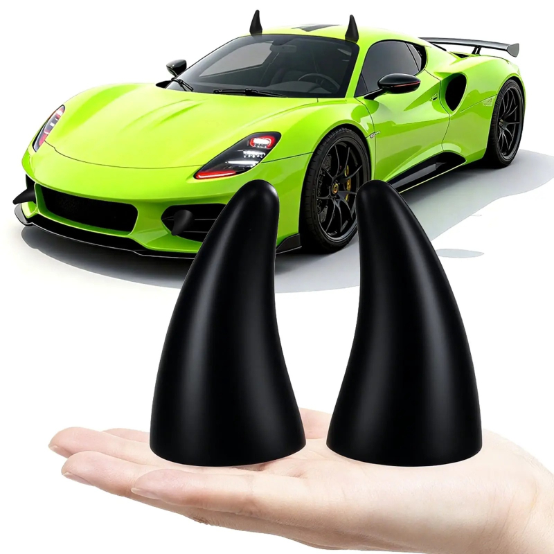 Self-Adhesive 3D Devil Horns S - Motorcycle Helmets review and price