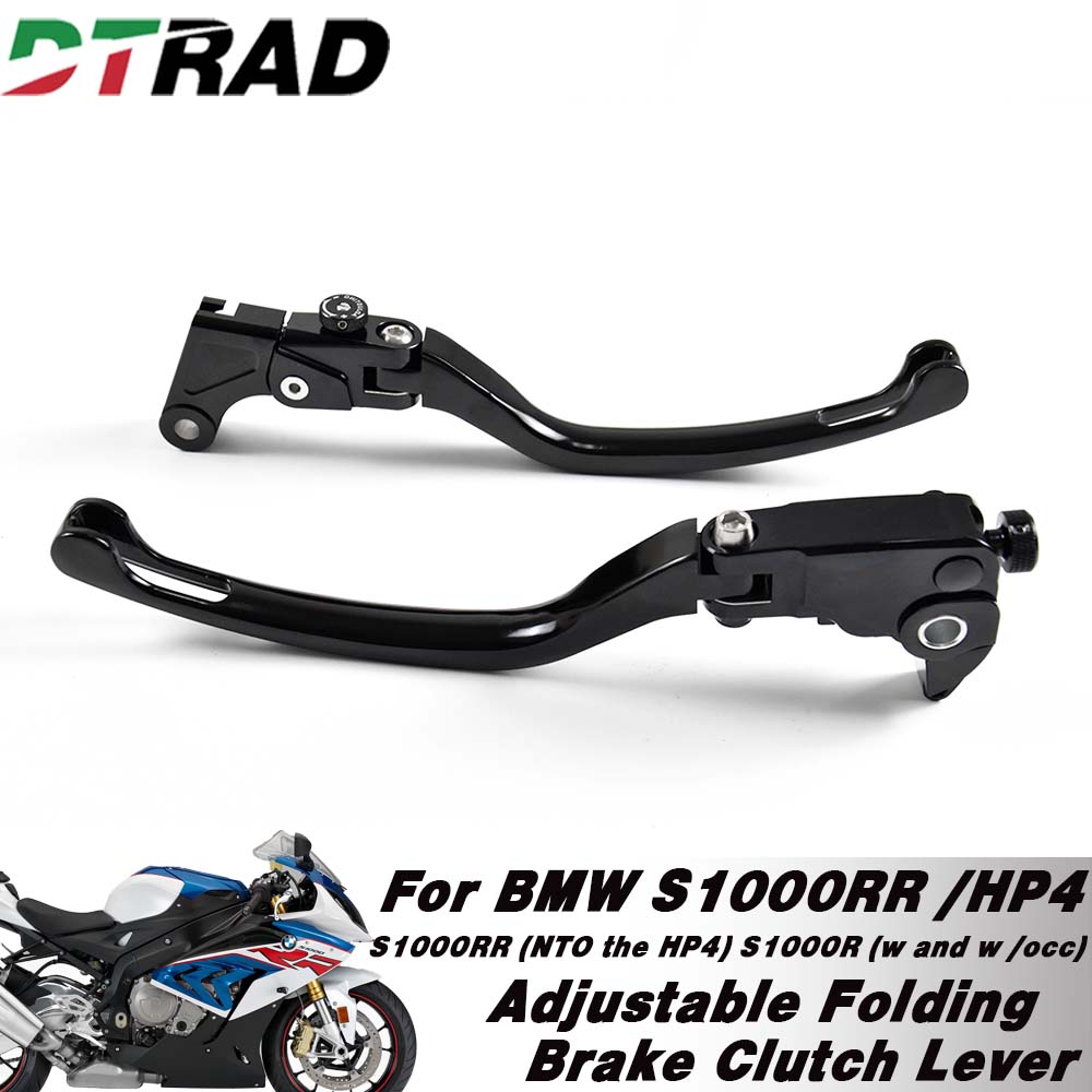 Motorcycle CNC Folding Clutch  - Cnc Aluminum Adjustable Brake Clutch Levers review and price