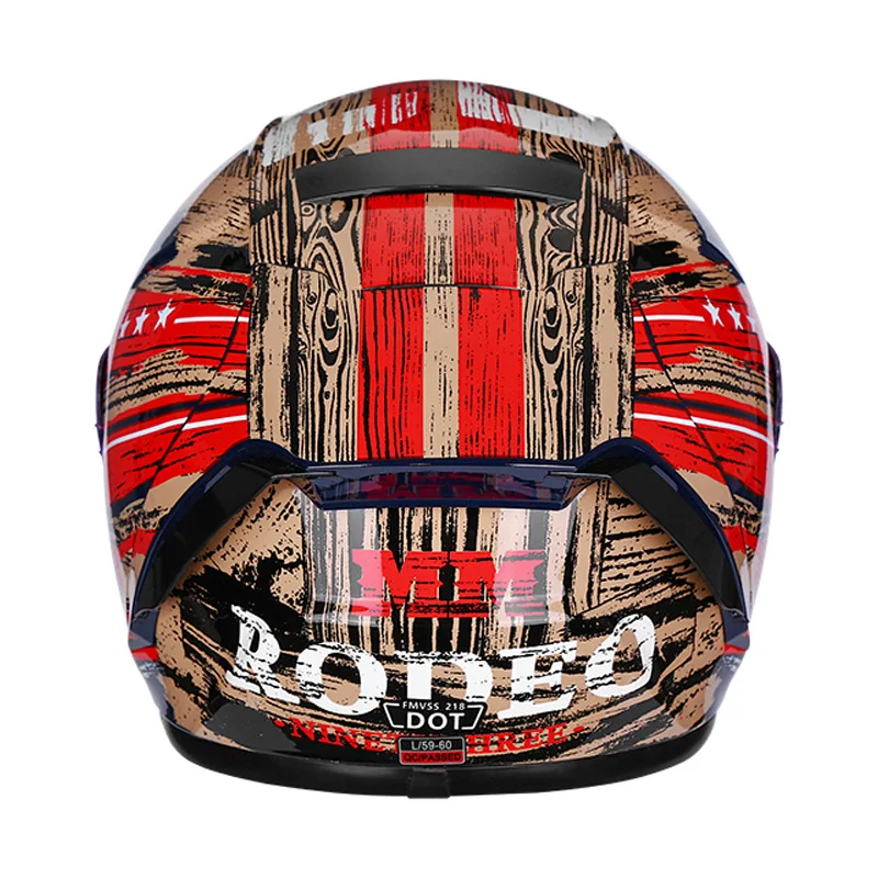 New Model High Quality Off-roa - Full Face Motorcycle Helmet With Bluetooth review and price