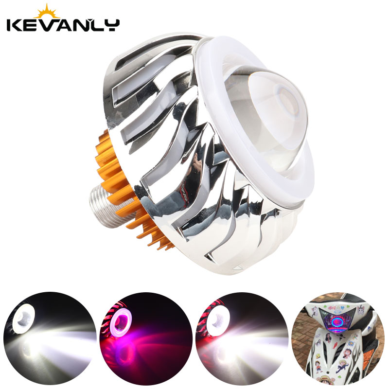 1pcs Car Motorcycle Headlight  - Universal Motorcycle Led Headlight Projector review and price