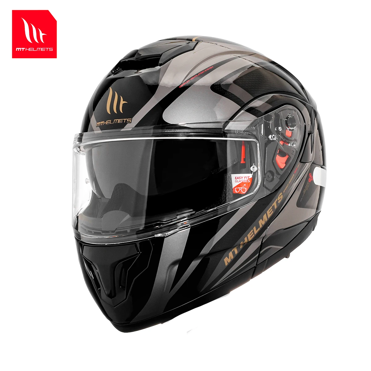 2025 Original MT ATOM SV Flip  - Full Face Motorcycle Helmet With Bluetooth review and price
